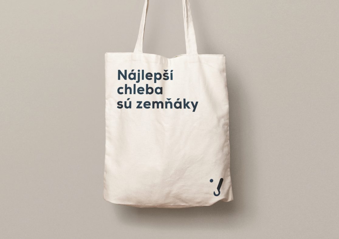 Valasske Klobouky Vojtech Vobornik logo Platena taska Najlepsi chleba su zemnaky